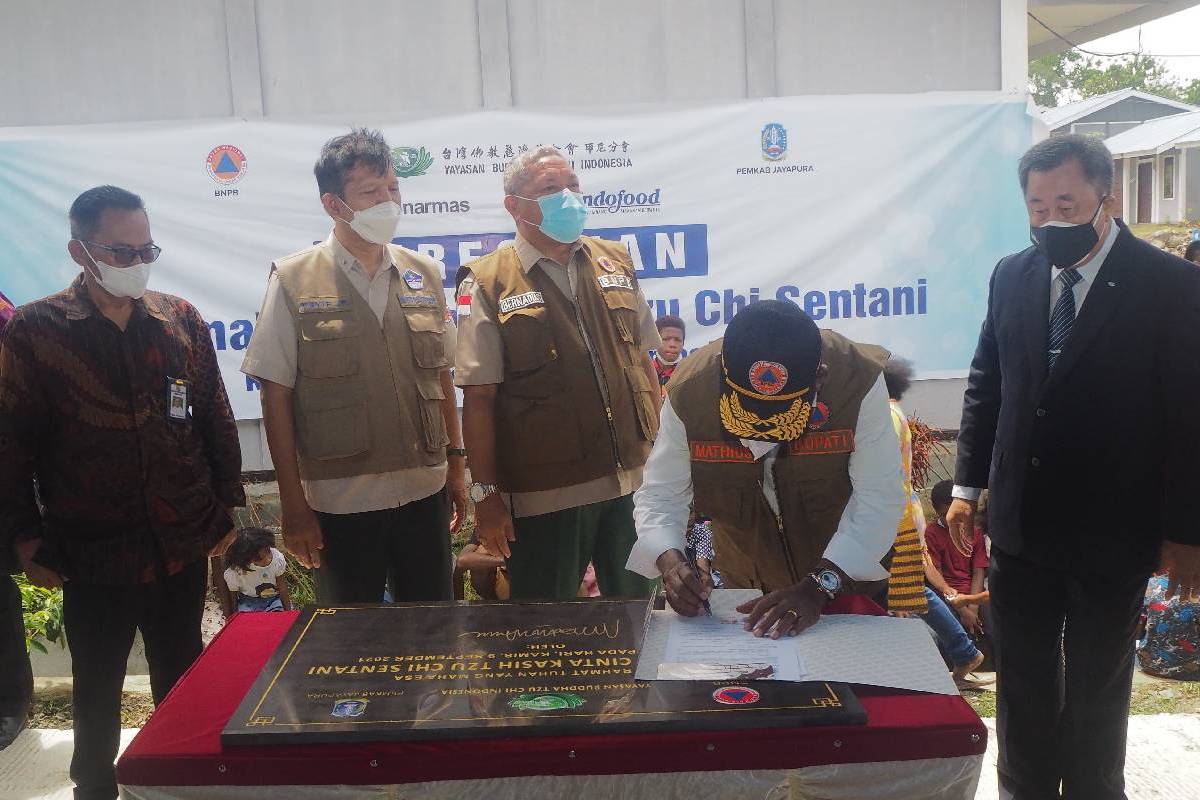Joyous Day for Sentani Residents