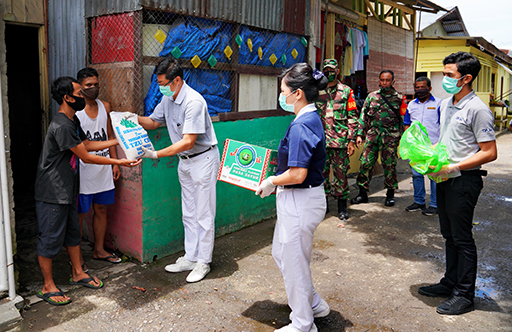 Cinta Kasih Packages for People Affected by Covid-19 in Medan