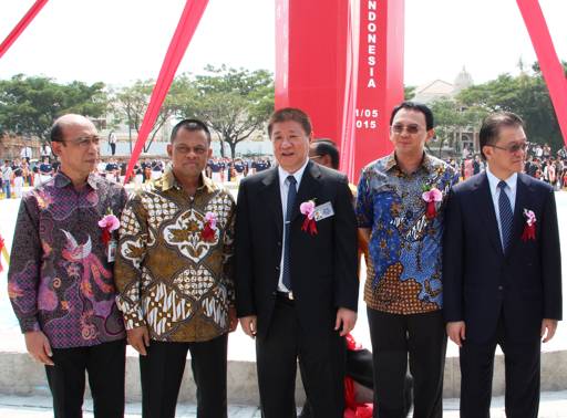 Peletakkan batu pertama RS Tzu Chi