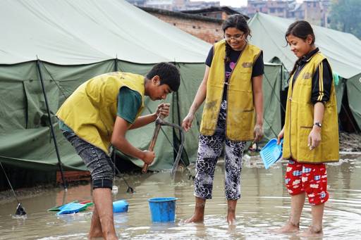 Bantuan untuk Nepal