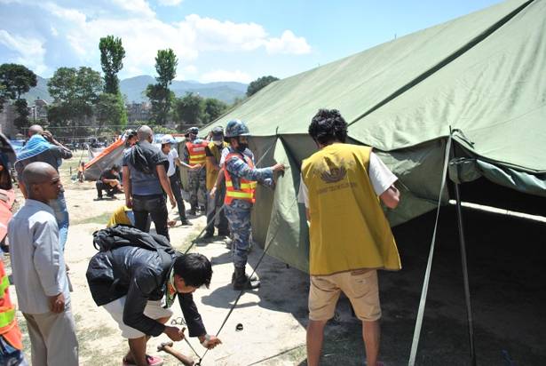 Bantuan untuk Nepal