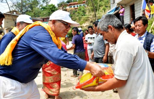 Bantuan untuk Nepal