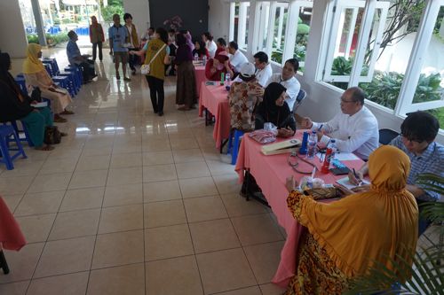 Sebanyak 197 pasien ditangani para tim medis selama pemeriksaan kesehatan.