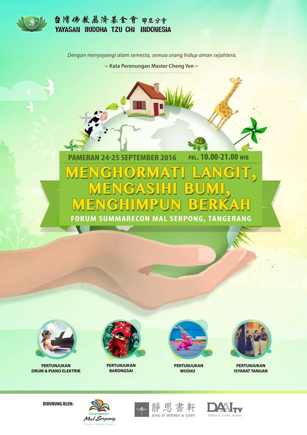 Menghormati Langit, Mengasihi Bumi, Menghimpun Berkah