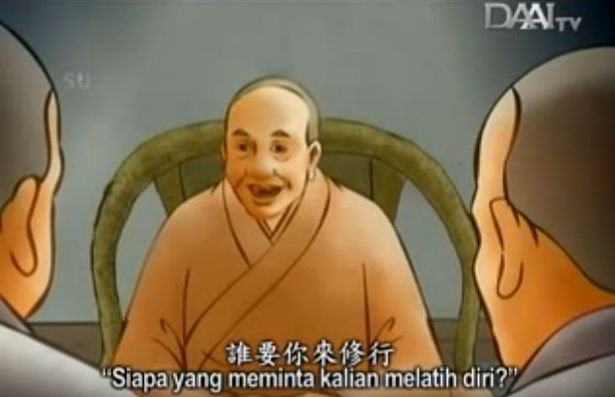 Bhiksu Tua dan Paku