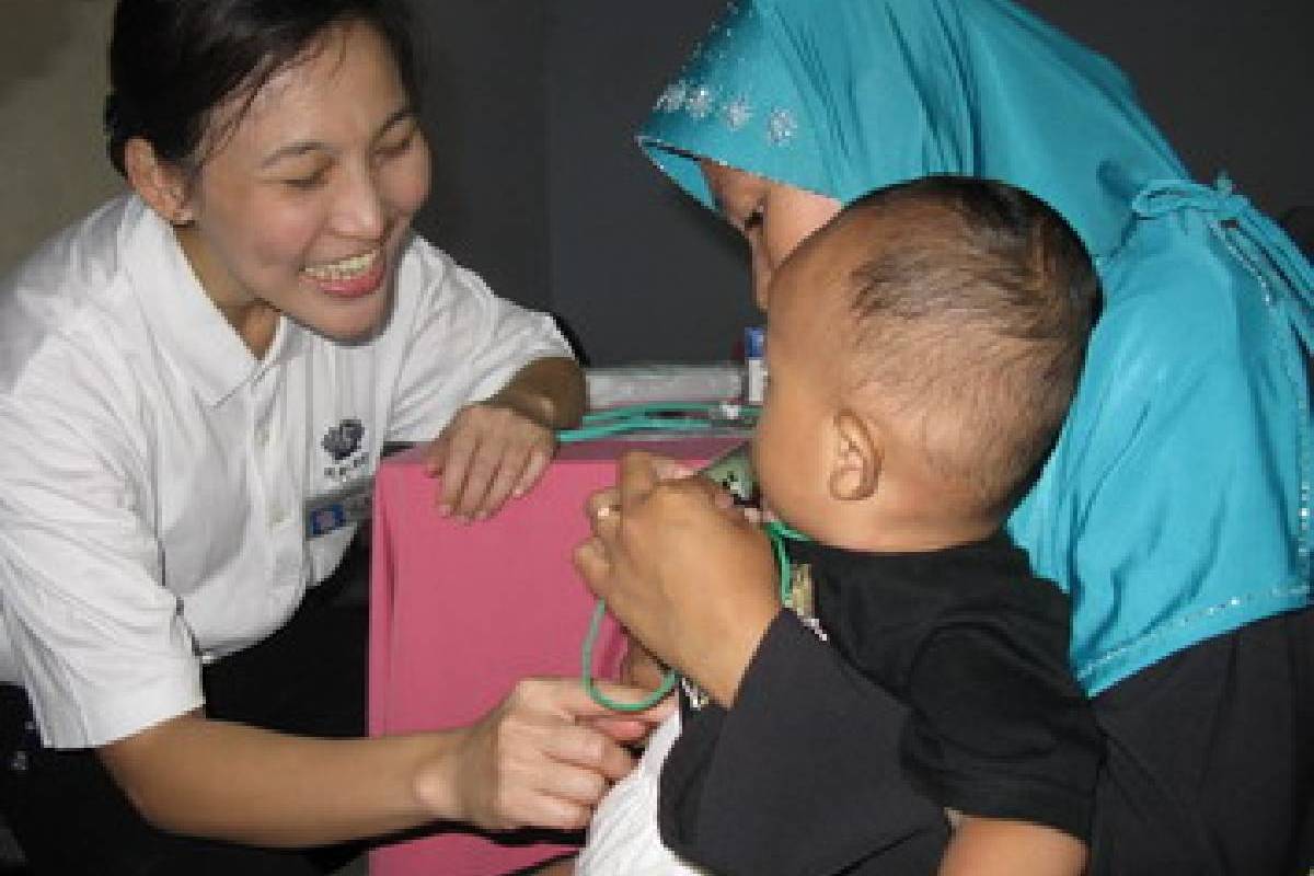 Baksos  Tzu Chi di Pesantren Nurul Iman