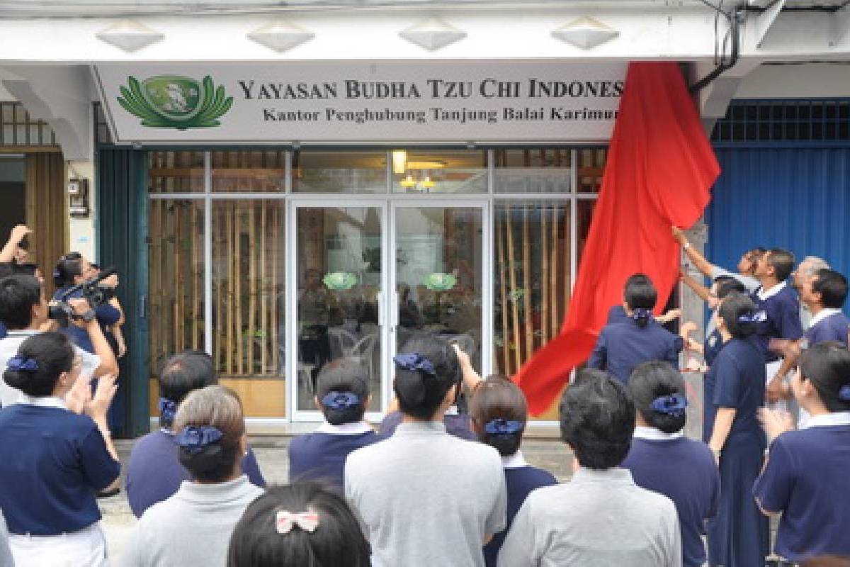 Peresmian Kantor Penghubung Tzu Chi Tanjung Balai Karimun