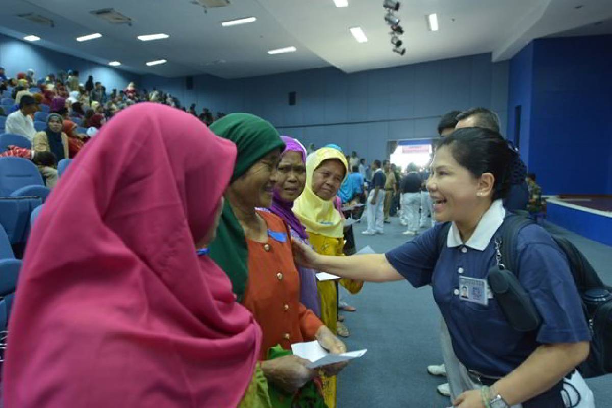 Baksos Kesehatan Tzu Chi di Sentul