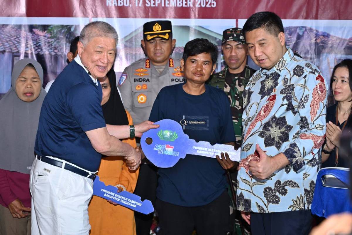 Serah Terima Renovasi Rumah Tzu Chi di Kabupaten Tangerang