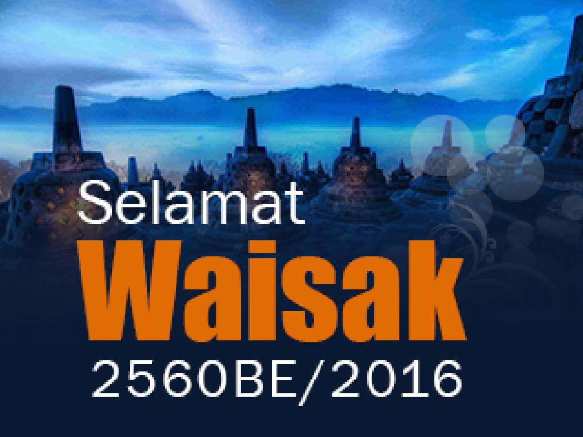 Selamat Waisak 2560 BE / 2016