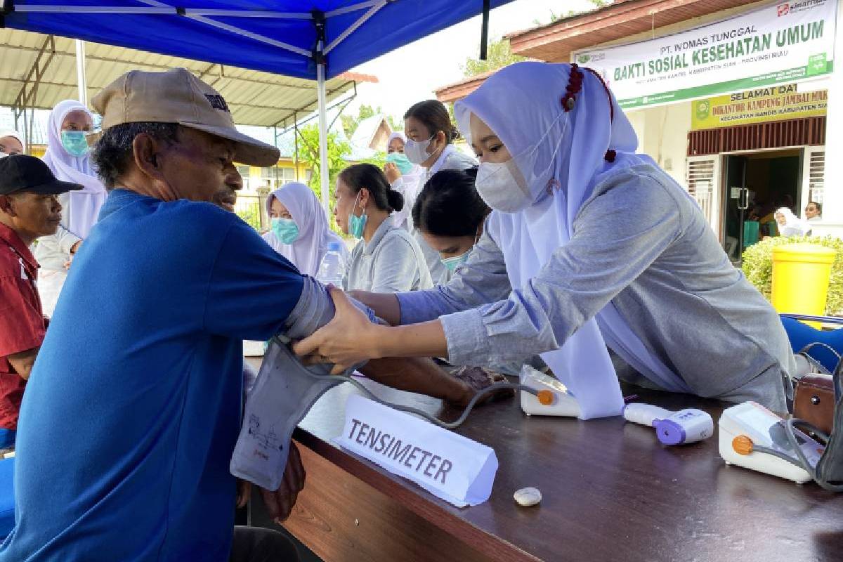 Baksos Kesehatan Tzu Chi Hadirkan Harapan bagi Warga Jambai Makmur