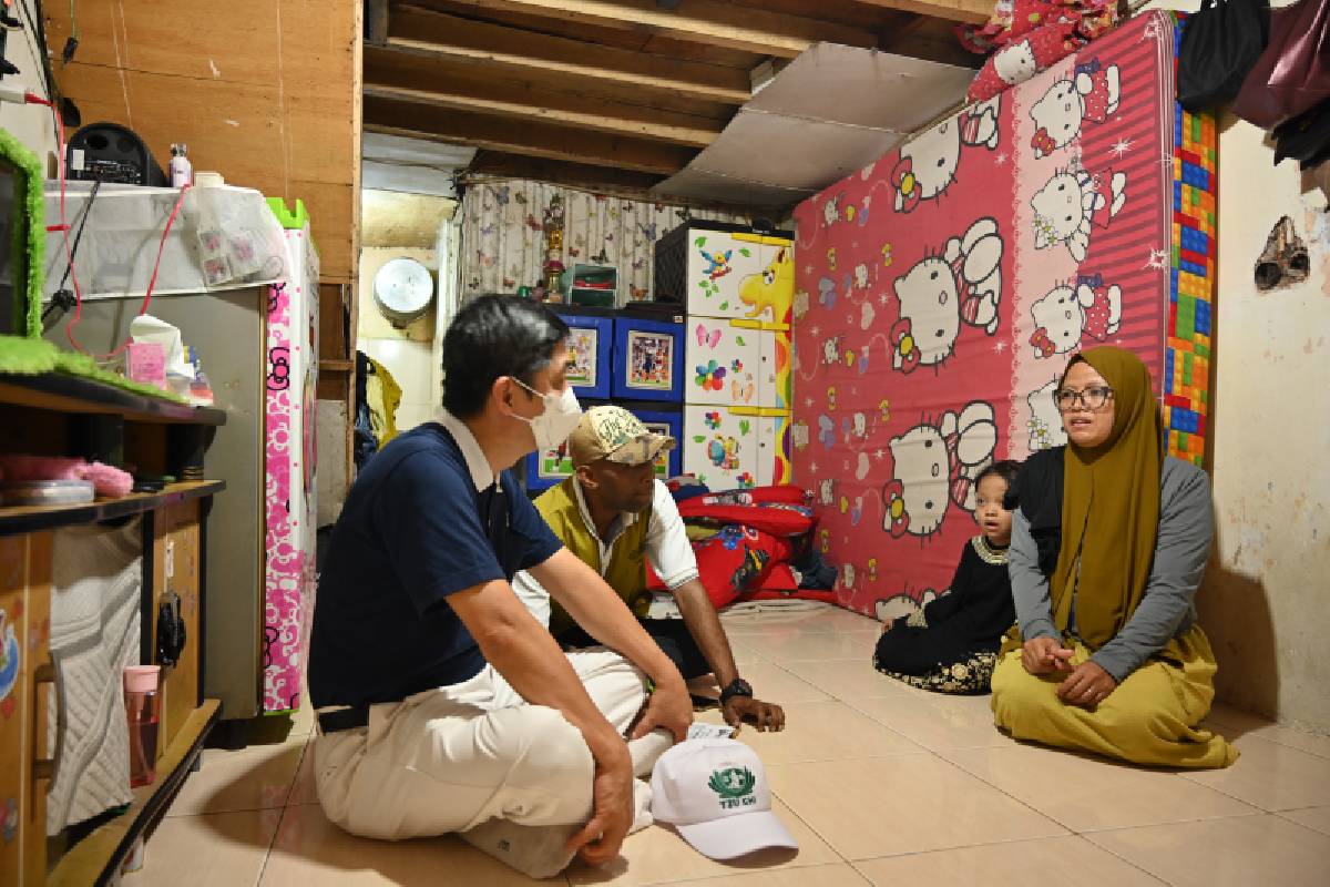 Survei Ke-2 Renovasi Rumah Tak Layak Huni Digelar di Kampung Rawa, Johar Baru