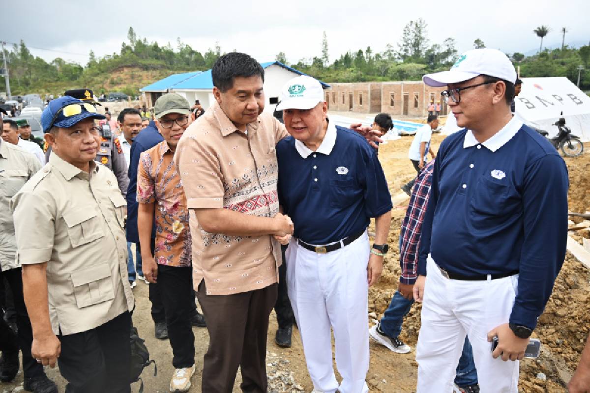 Pembangunan Huntap di Tapsel: Percepat Pengerjaan, Tzu Chi dan Kementerian Tinjau Huntap di Tapanuli Utara
