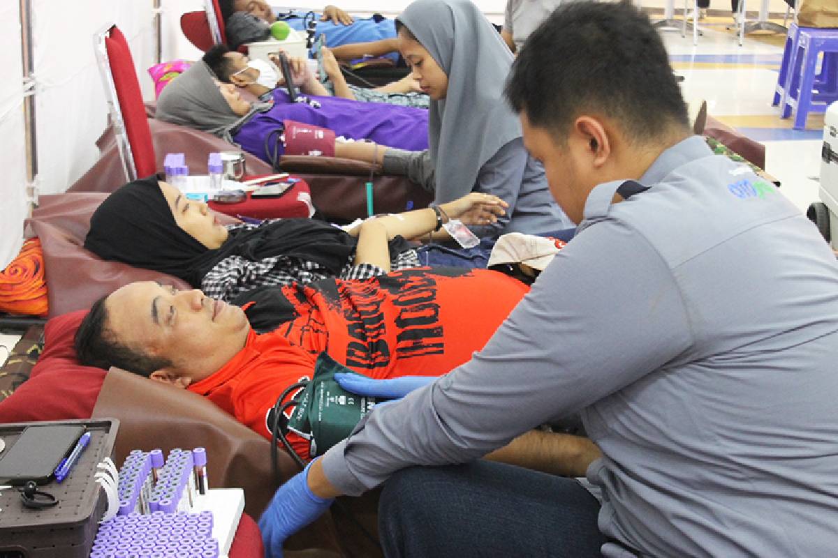 Donor Darah Tzu Chi di Depok Town Square