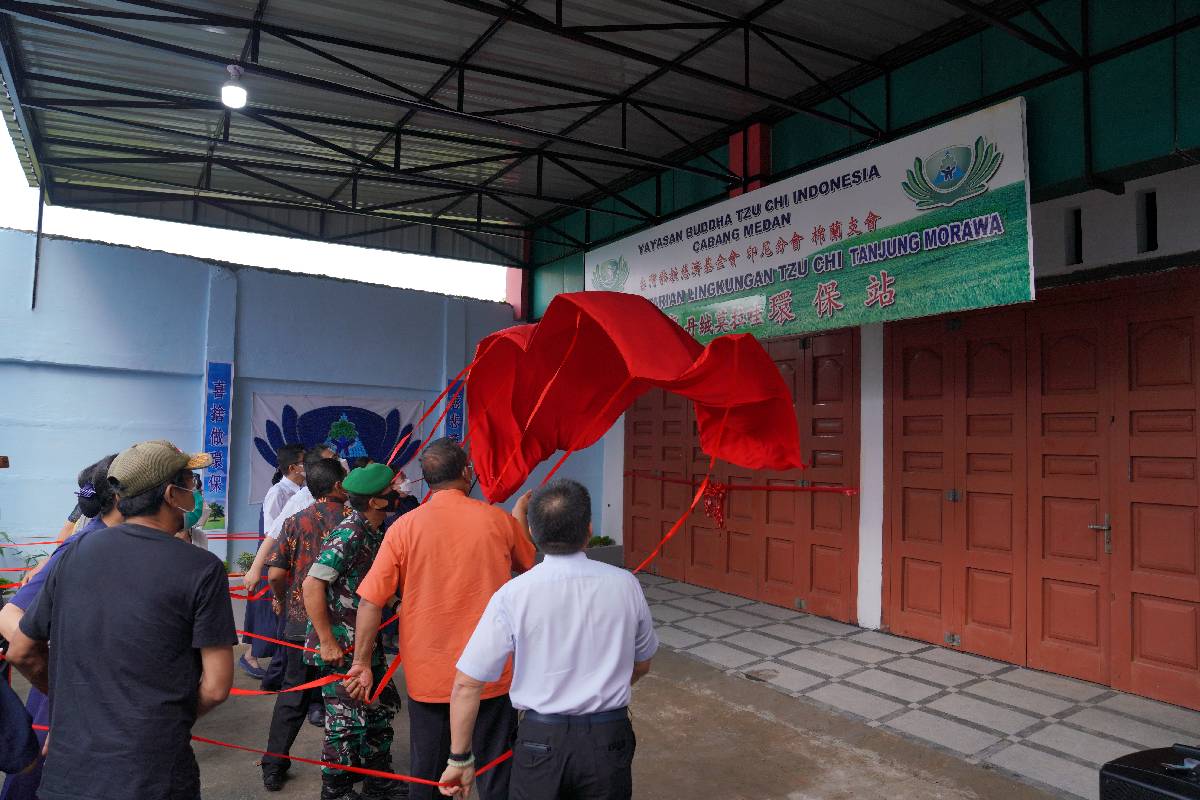 Depo Pelestarian Lingkungan Tzu Chi Medan Bertambah Satu Lagi