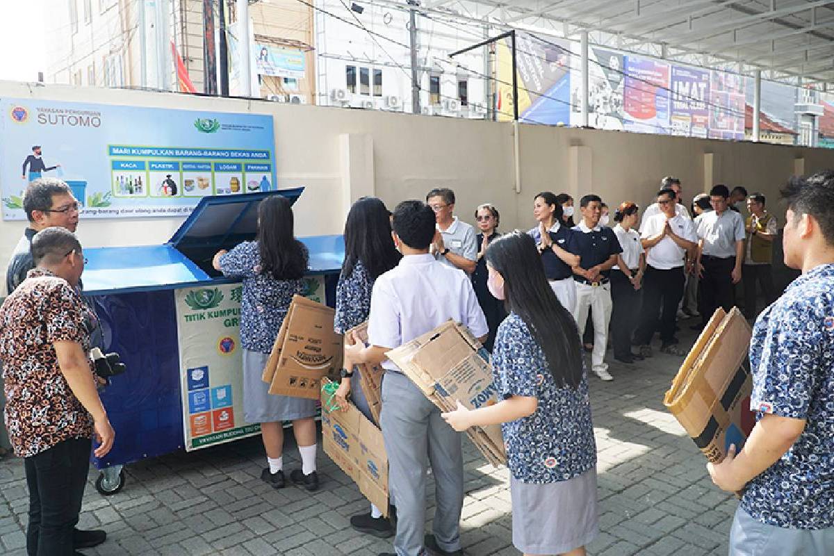 Green Point ke-54 Tzu Chi Medan di Yayasan Perguruan Sutomo