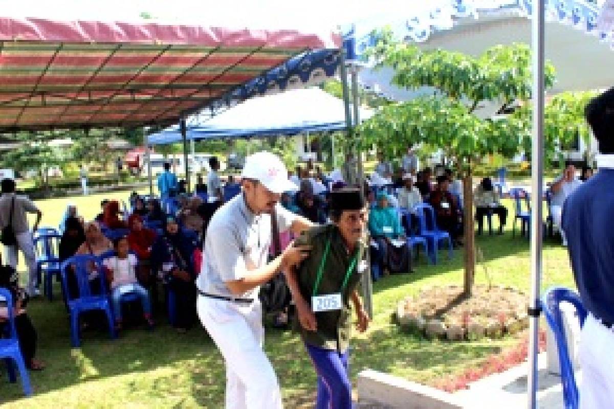 Bakti Sosial Kesehatan di Desa Serongga, Kalimantan Selatan