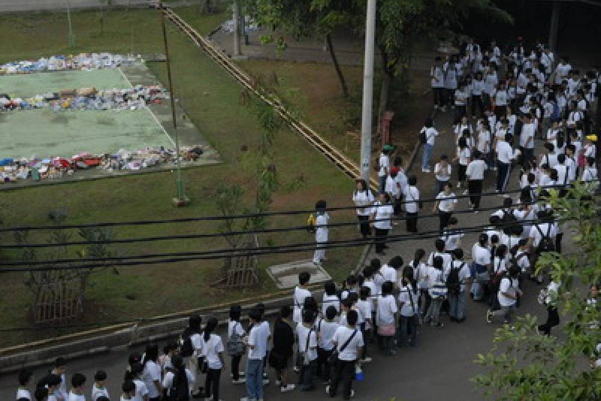 Pemilahan Sampah Tiga Sekolah Katolik