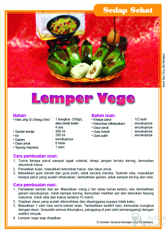 Lemper Vege