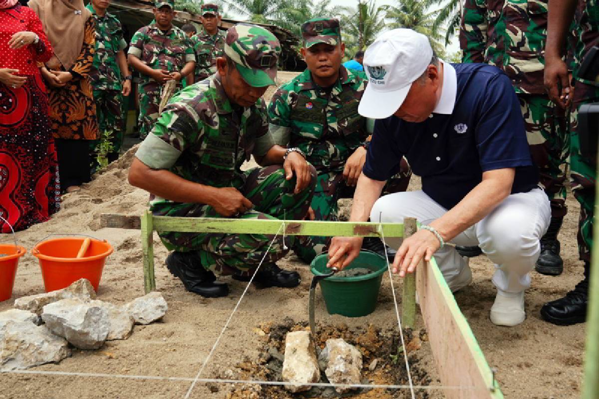 Pembangunan Asrama Kodim di Aceh Tamiang