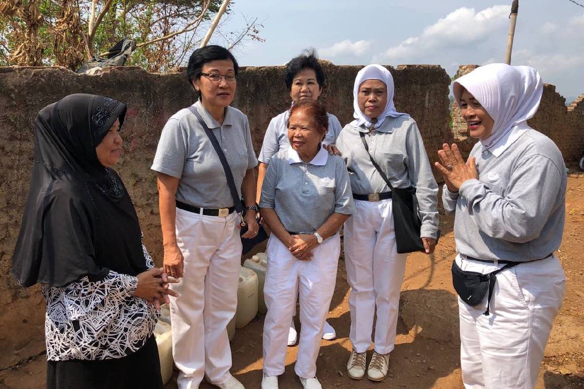 Kunjungan Kasih ke Kaliawi Pascakebakaran 