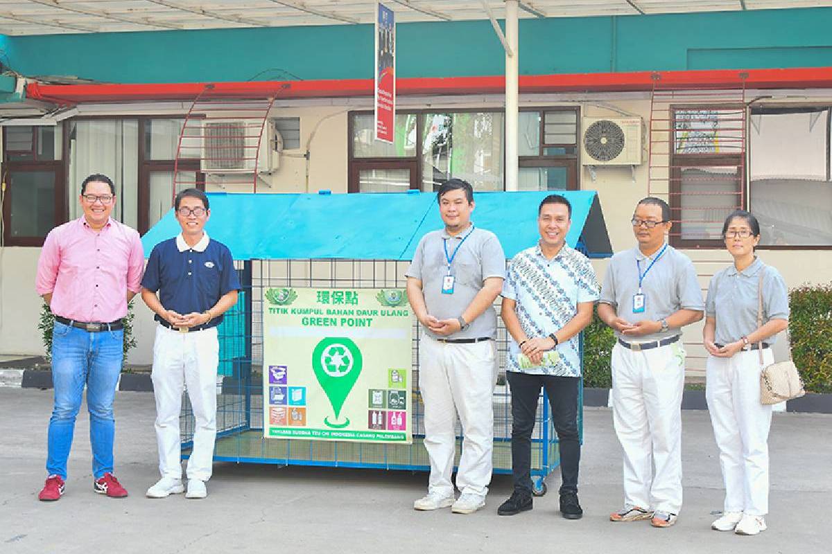 Peresmian Titik Green Point Tzu Chi Pertama di Palembang 