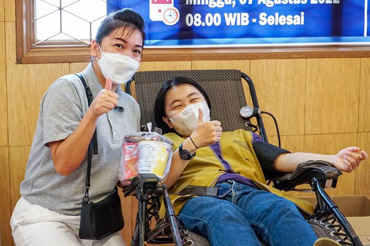 Baksos Donor Darah di Tzu Chi Jambi