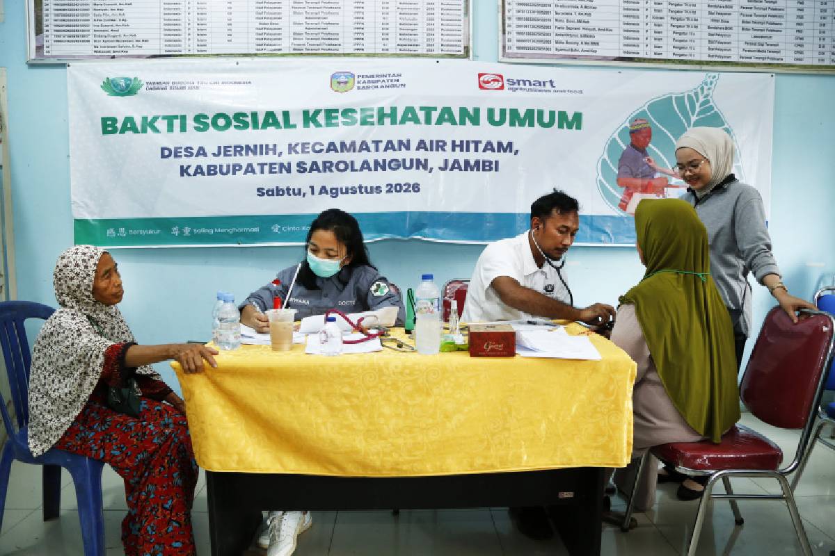 Dua Hari Berturut Melayani Kesehatan Gratis di Kabupaten Sarolangun