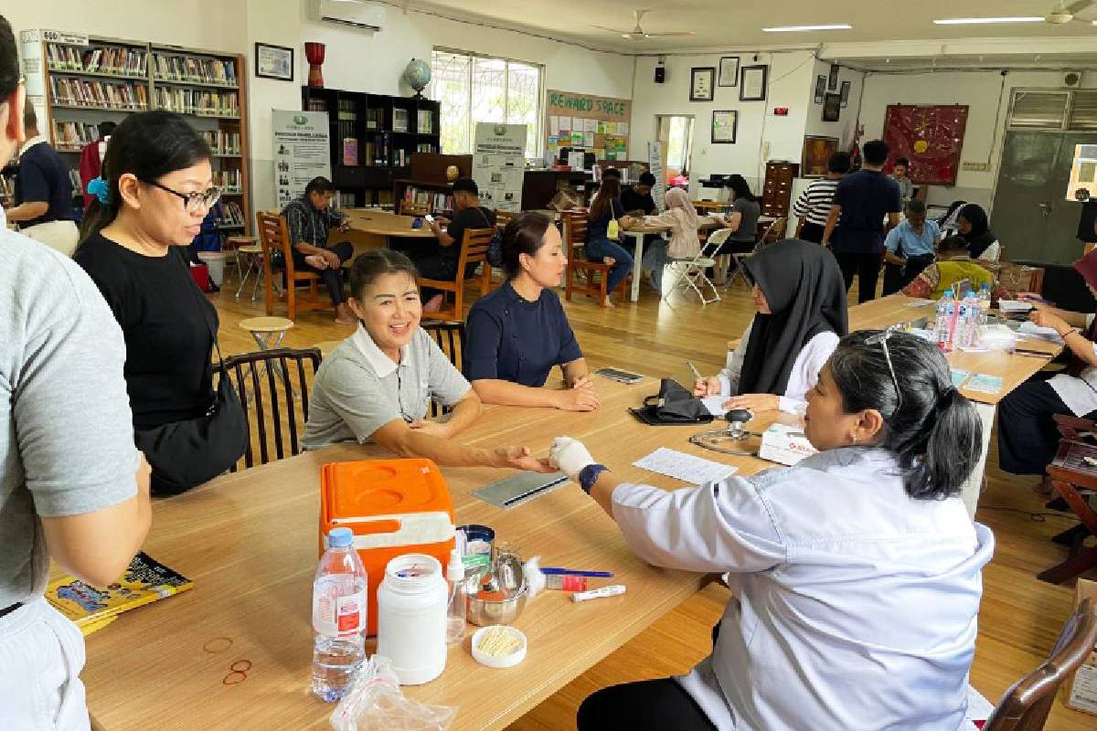 Semangat Berbagi di Akhir Pekan, 99 Kantong Darah Terkumpul di Sekolah Cinta Kasih Tzu Chi