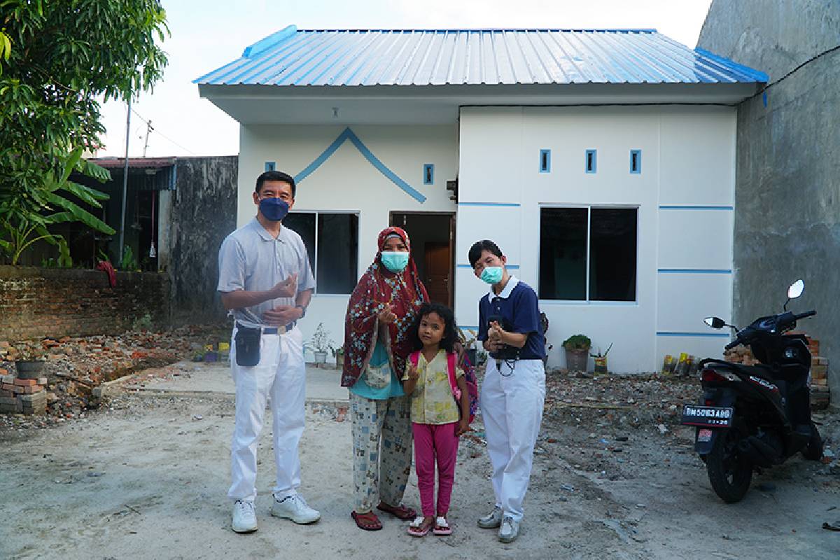 Menghapus Kekhawatiran Melalui Bedah Rumah