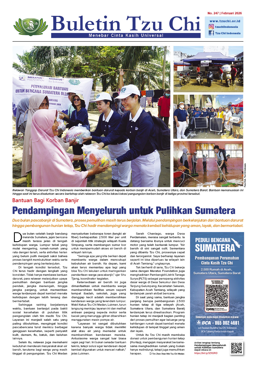 Buletin Tzu Chi Edisi 247 Februari 2026
