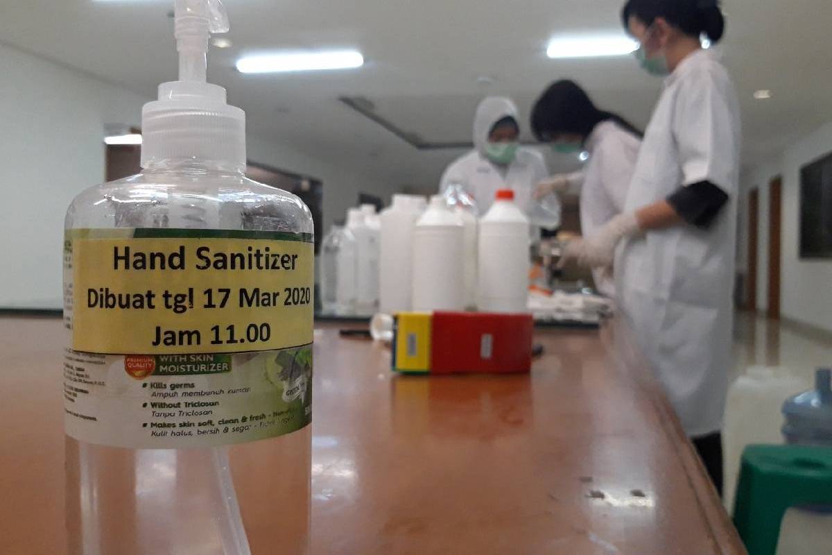 Membuat Hand Sanitizer Secara Mandiri