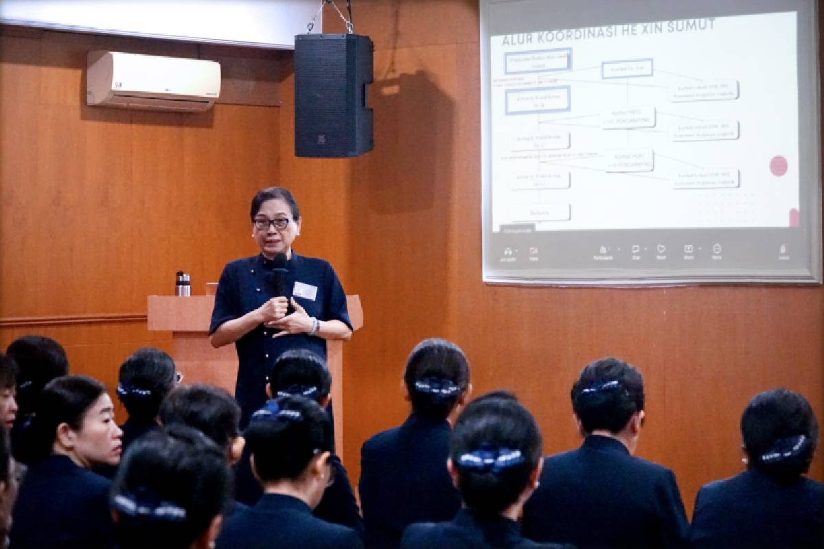 Menyelaraskan Langkah, Meneguhkan Misi: He Xin 2 Jakarta Perkuat Pembekalan Fungsionaris Tzu Chi Sumatera Utara