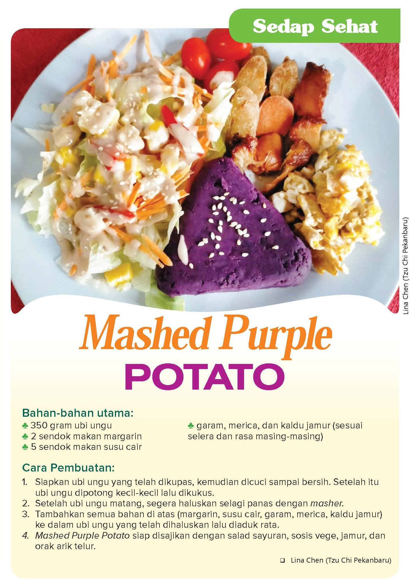 Mashed Purple Potato