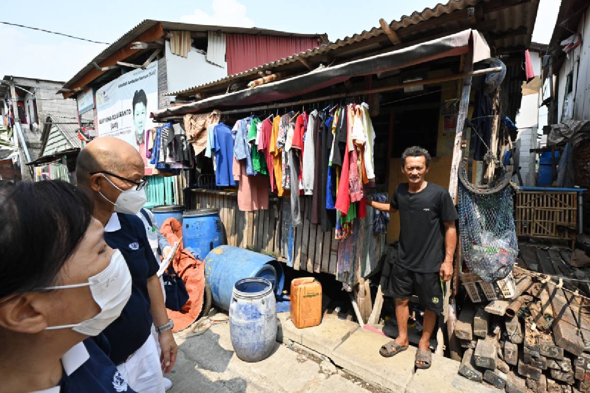 Menjawab Asa Warga Kamal Muara Lewat Program Bedah Rumah Tahap ke-4 