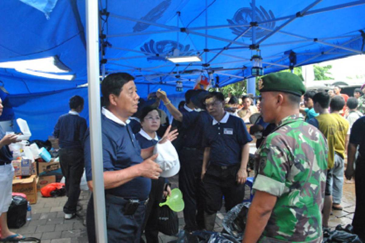 Banjir Jakarta: Baksos Kesehatan di Muara Baru