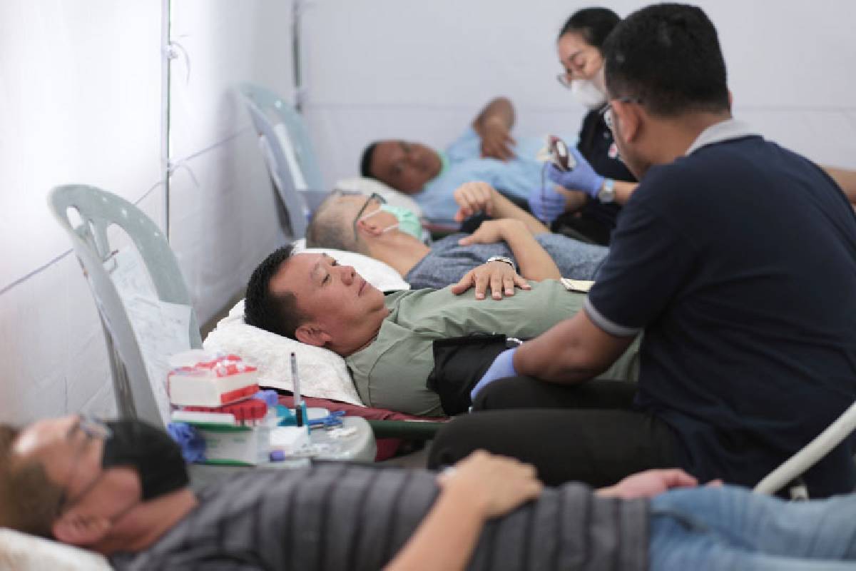 Donor Darah Perdana Tahun 2023 di Tzu Chi Batam