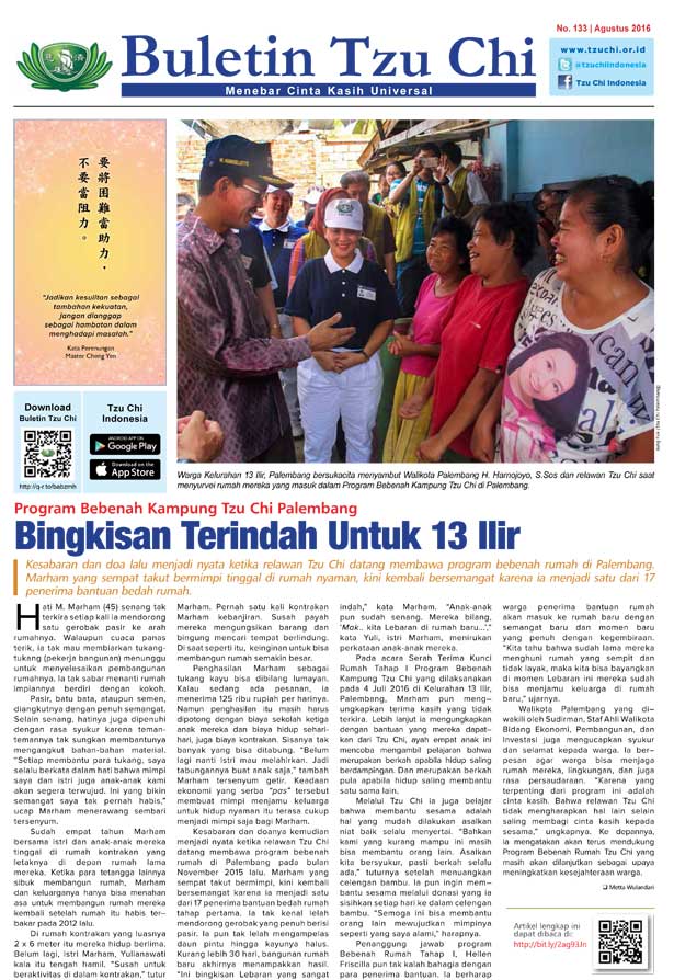 Buletin Edisi 133 Agustus 2016