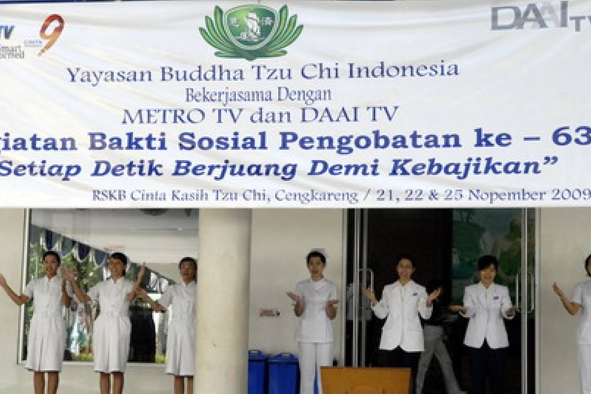 Baksos kesehatan Tzu Chi ke - 63 - Kerja Sama Semua Pihak 