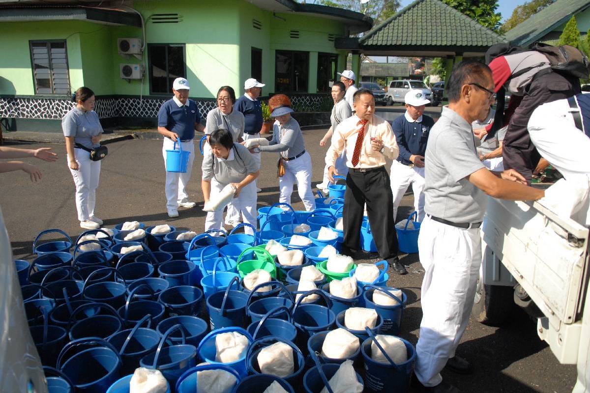 Bantuan Banjir Tzu Chi di Cianjur