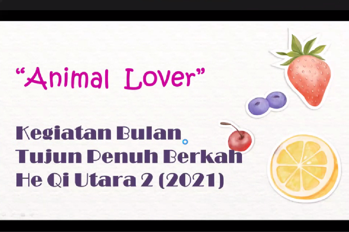 Belajar Kasih Sayang Bersama Program “Animal Lover”