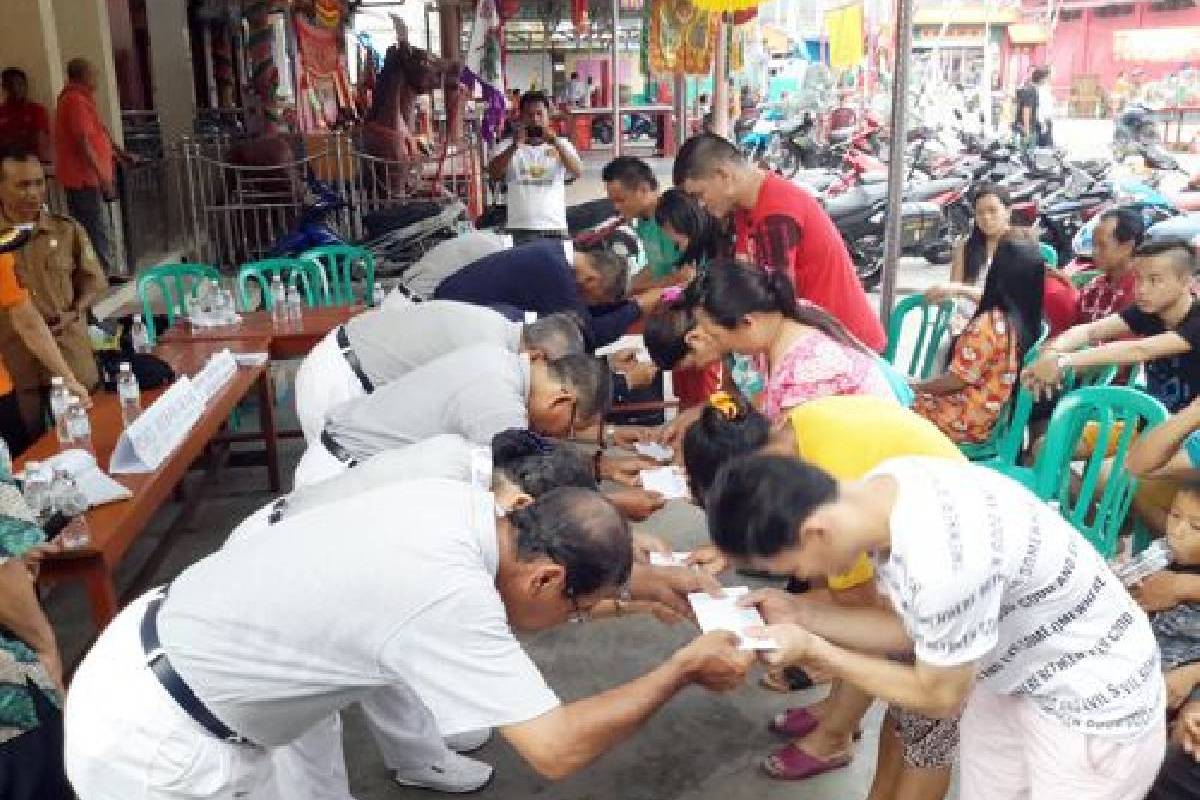 Mengantar Cinta Kasih untuk Korban Kebakaran di Panipahan