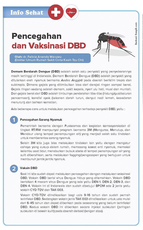 Pencegahan dan Vaksinasi DBD