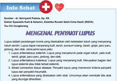 Mengenal Penyakit Lupus