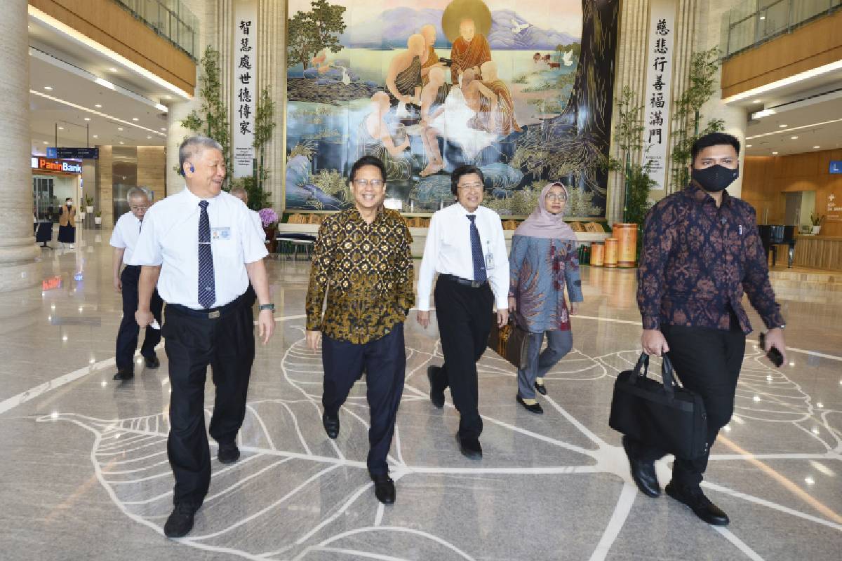 Diskusi Bersama Menteri Kesehatan RI di Tzu Chi Hospital