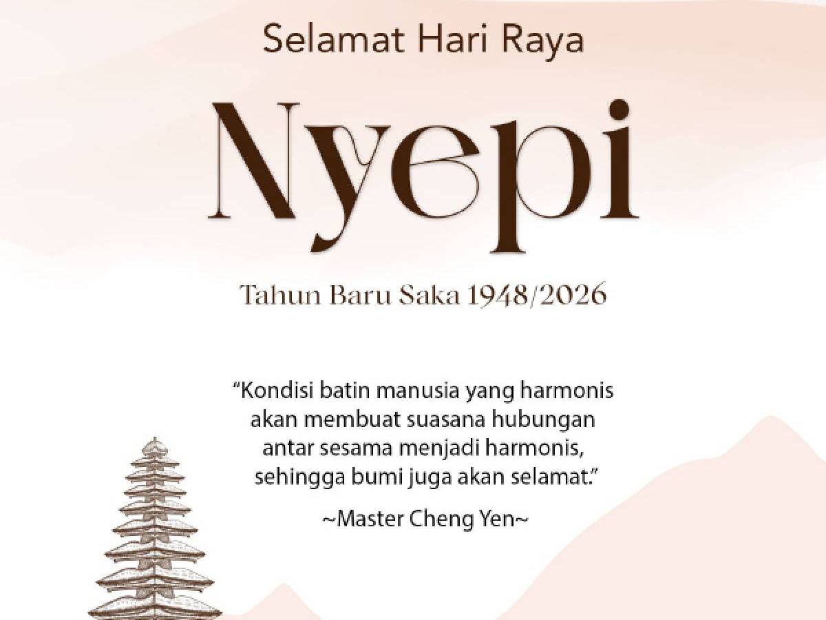 Selamat Hari Raya Nyepi, Tahun Baru Saka 1948/2026