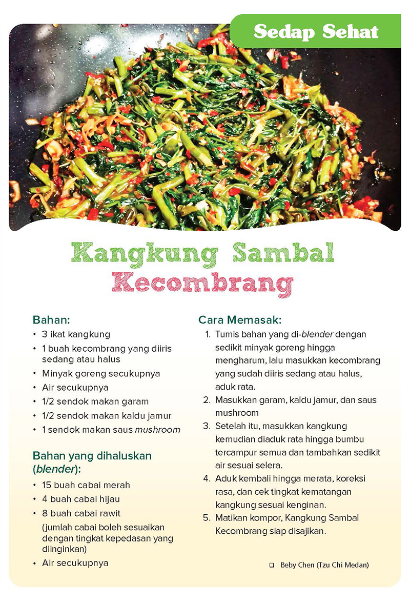 Kangkung Sambal Kecombrang