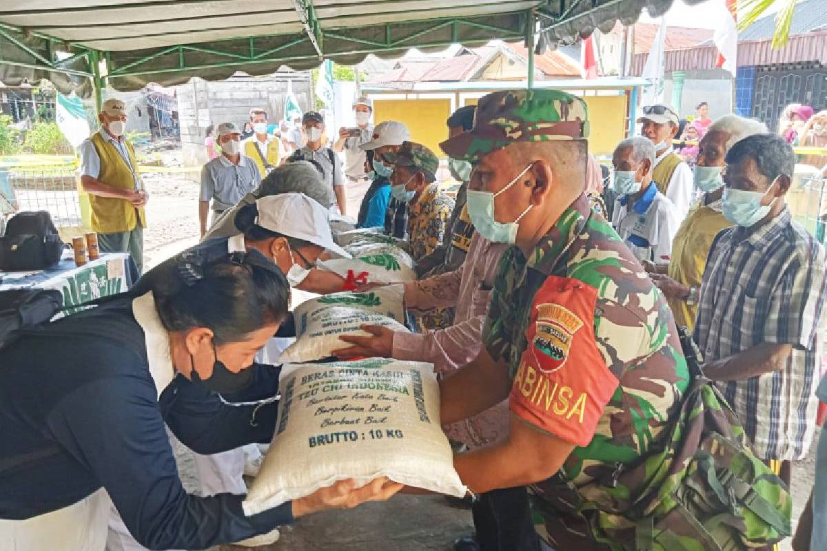 340 Paket Beras untuk Warga Langkat