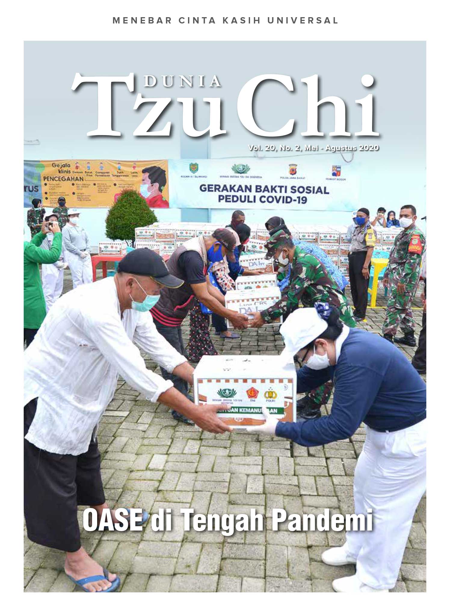 Majalah Dunia Tzu Chi Mei-Agustus 2020