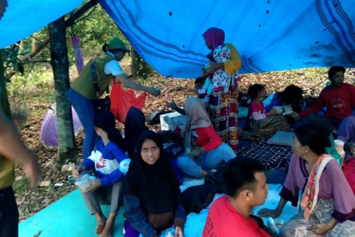 Perhatian untuk Korban Tsunami di Banten